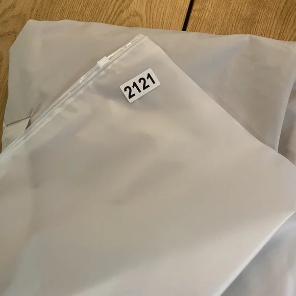 Vtg Nike Jacket Mens Sz XL Beige Pullover 1/4 Snap Long Sleeve Windbreaker Golf - Picture 10 of 10